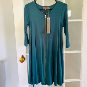 Bel Kazan Penny Solid Dress NWT
